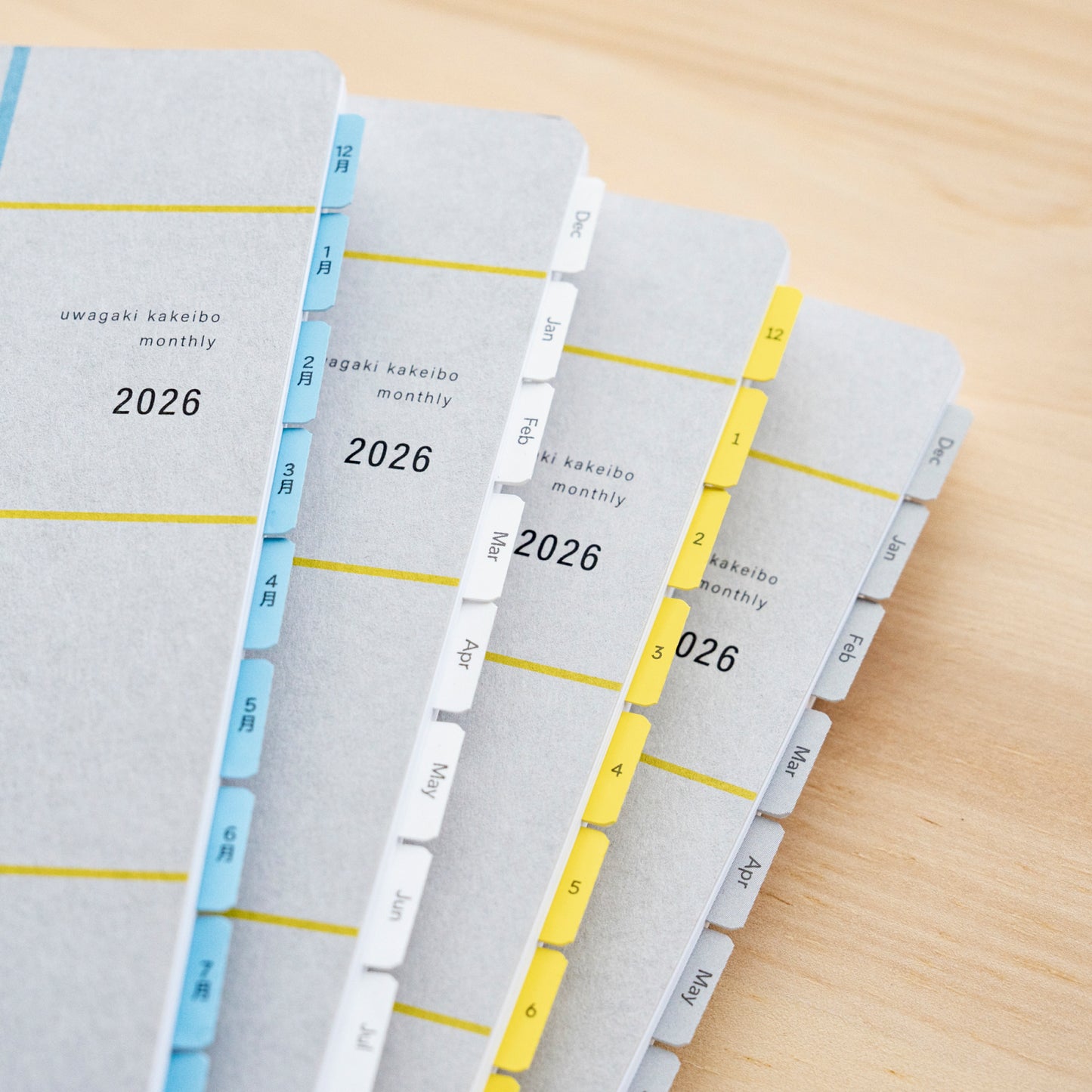 ［zun］月別インデックスシール［レモンイエロー］